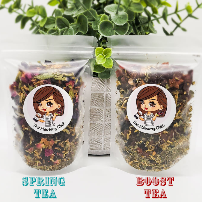 Spring Fling Herbal Tea – That Elderberry Chick